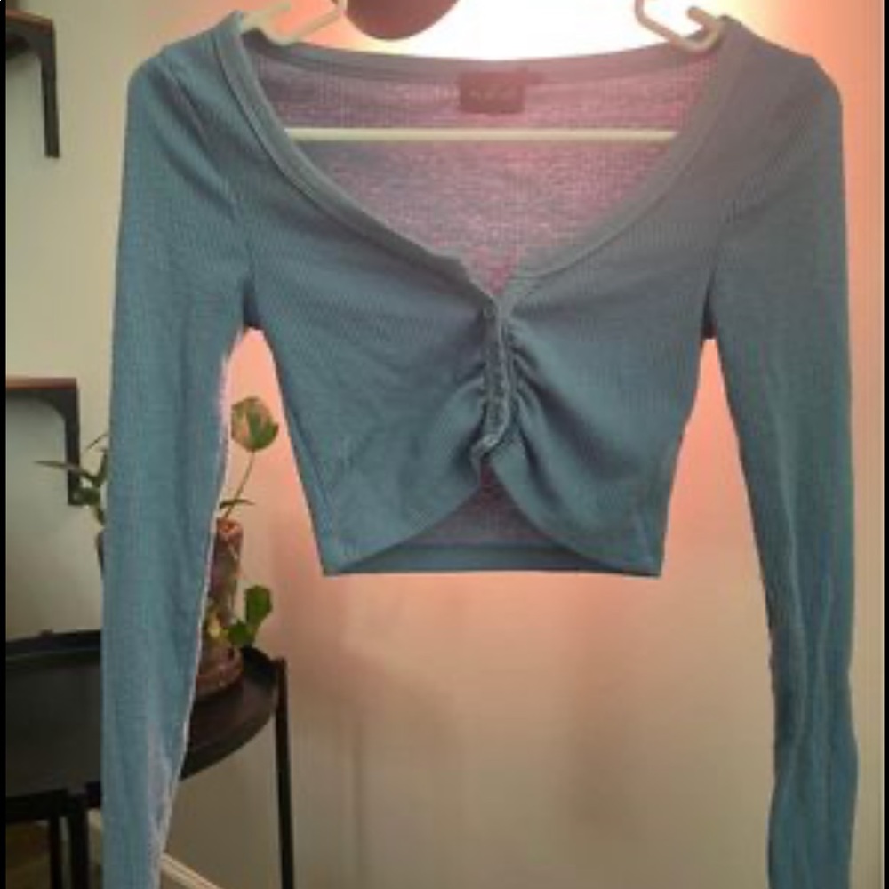 Urban outfitters crop long sleeve